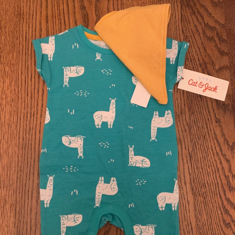 Cat and Jack Romper 0-3 Months